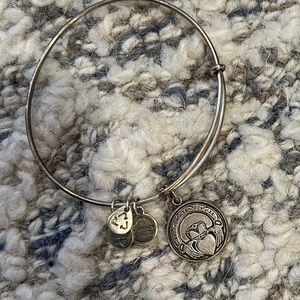 Alex and ani hands around heart bracelet